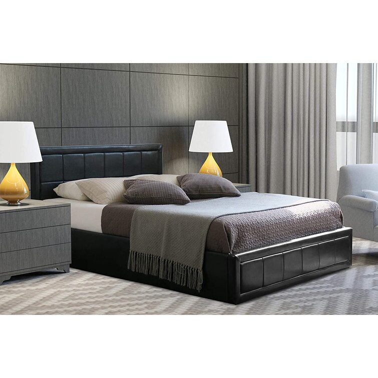 Wayfair shop leather bed